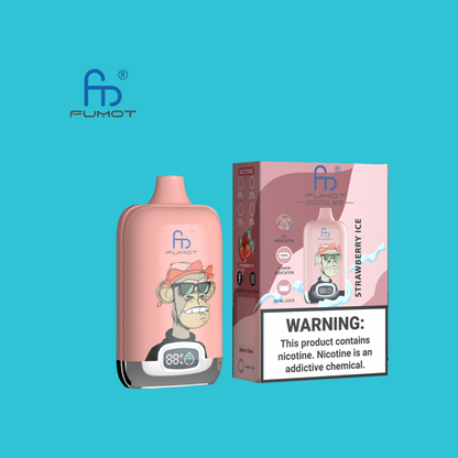 Strawberry Ice Randm Digital Box 12000 Puffs