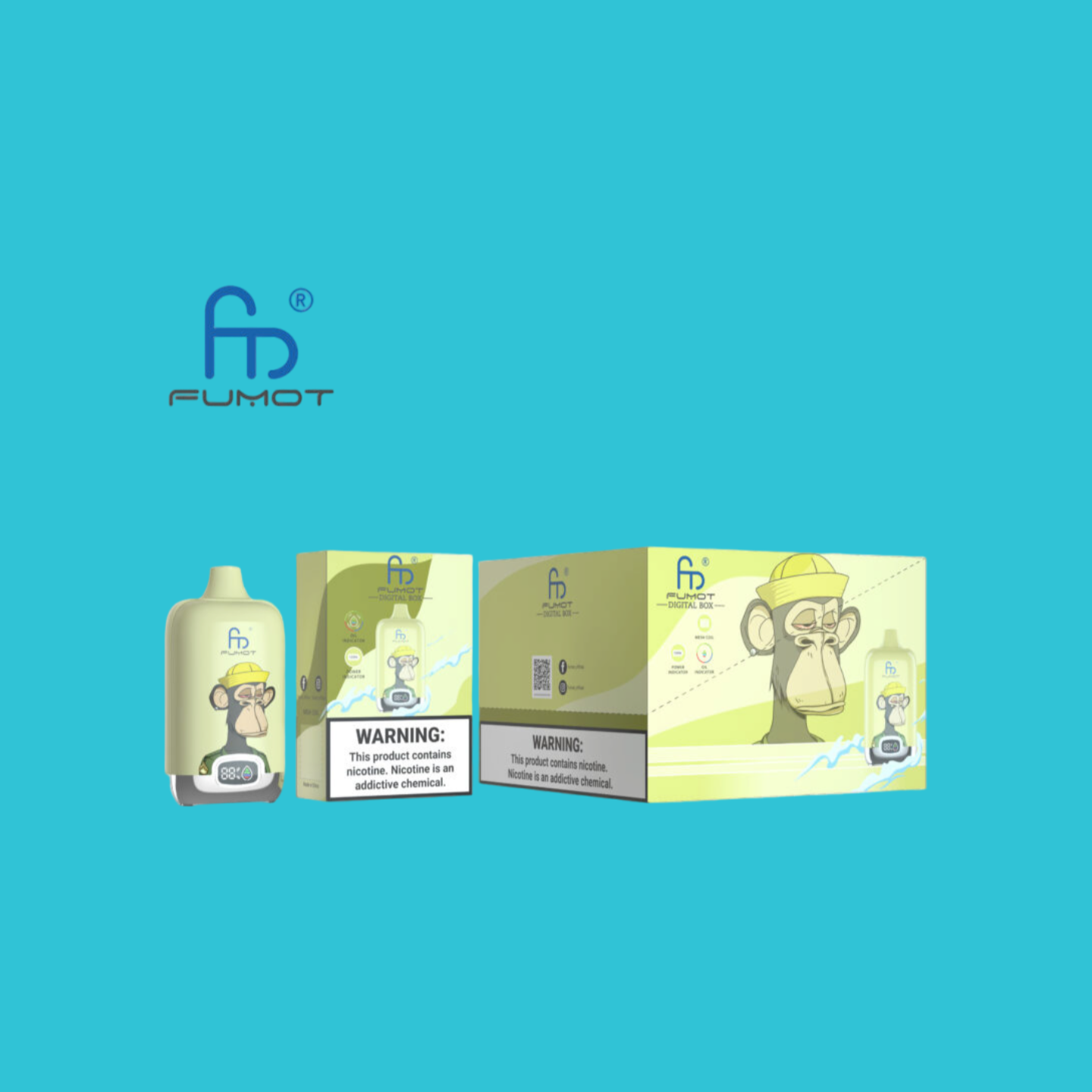 Lemon Lime Randm Digital Box 12000 