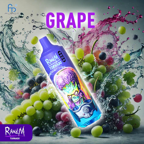 RandM Tornado 9000 Puffs - Grape