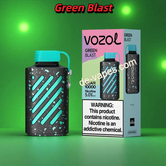 Green Blast Vozol 10.000 Einweg-Vape 