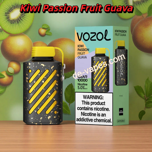 Kiwi Passion Fruit Guava Vozol Gear 10000 Puffs 