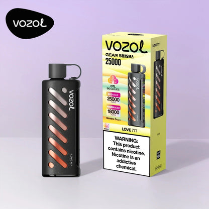 Love 777 Vozol Gear Shisha 25000 Züge