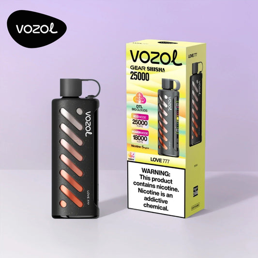 Love 777 Vozol Gear Shisha 25000 Züge