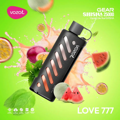 Vozol Gear Shisha 25000 Züge – Love 777