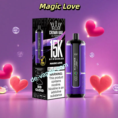 Al Fakher Crown Bar 15000 - Magic Love
