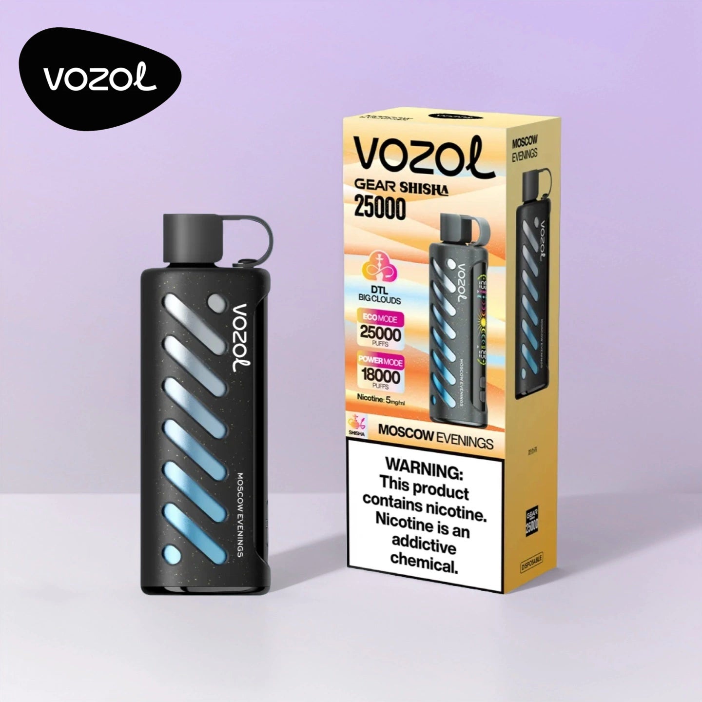 Moscow Evenings Vozol Gear Shisha 25000