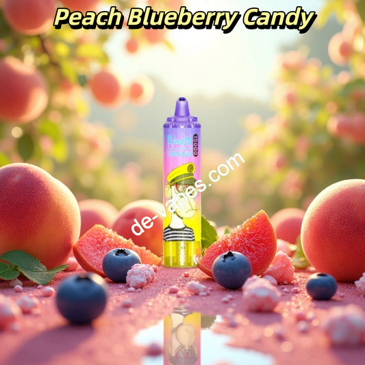 Peach Blueberry Candy Randm Tornado 15000