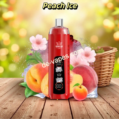Peach Ice Al Fakher Crown Bar 8000