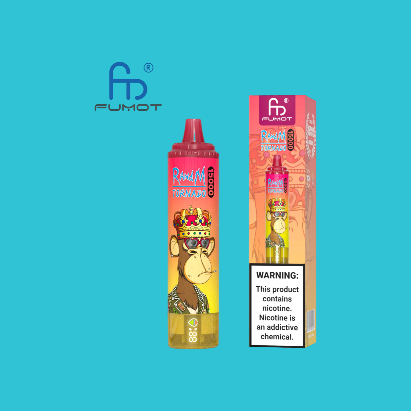 Peach Ice Randm Tornado 15000