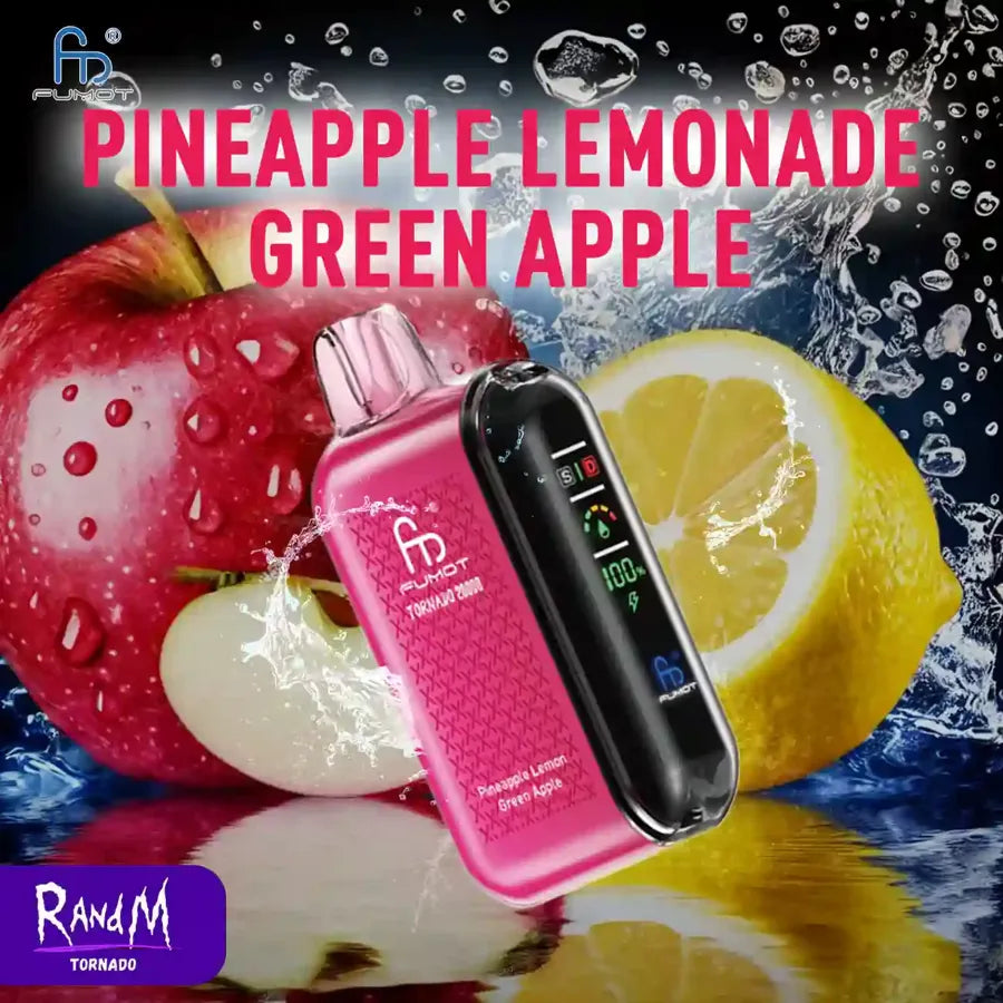 RandM Tornado 20000 Puffs - Pineapple Lemonade Green Apple