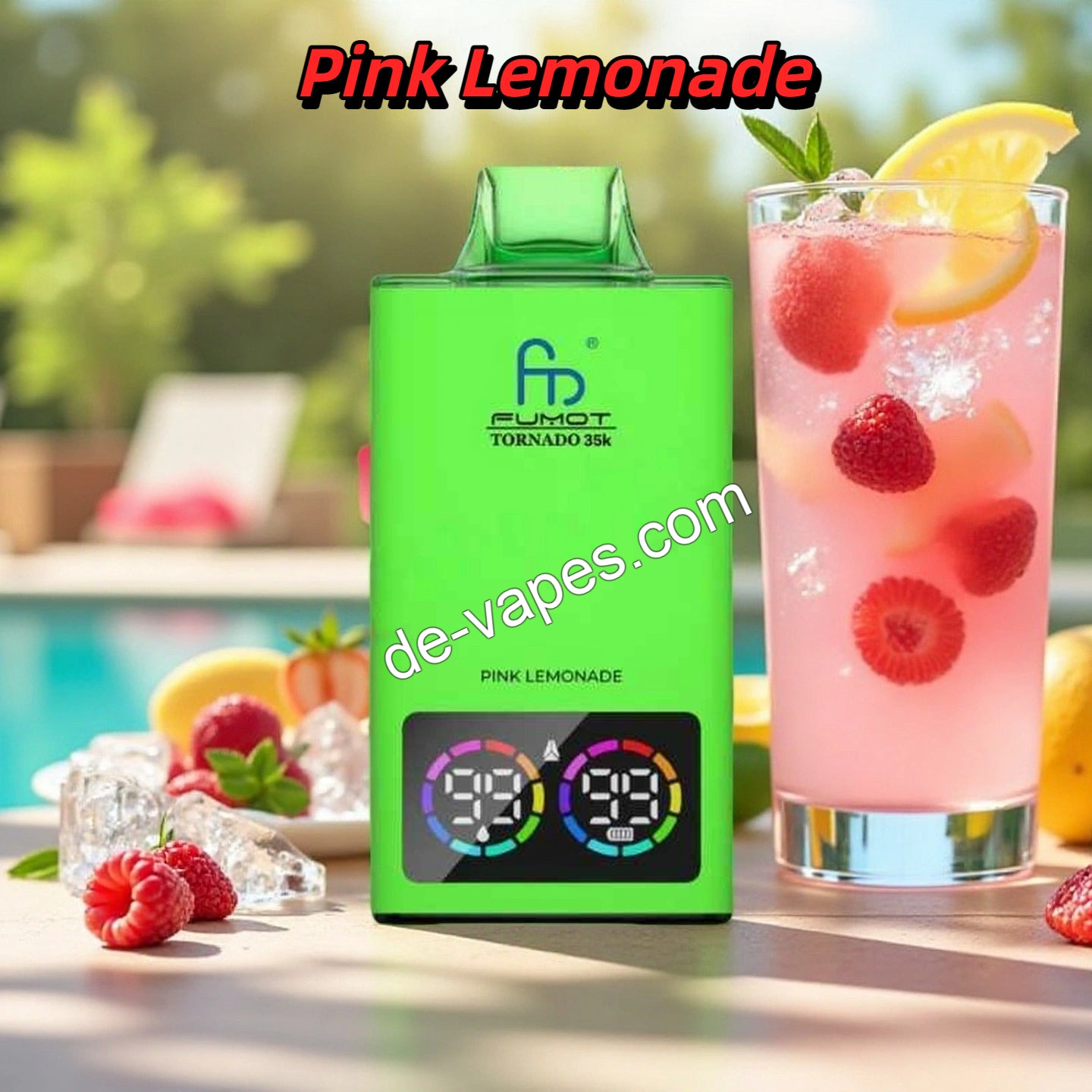 Pink Lemonade Tornado 35000 Puffs 