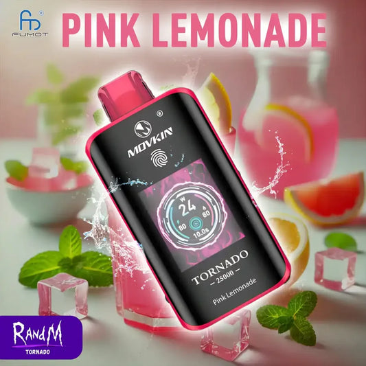 RandM Tornado 25000 Puffs  - Pink Lemonade