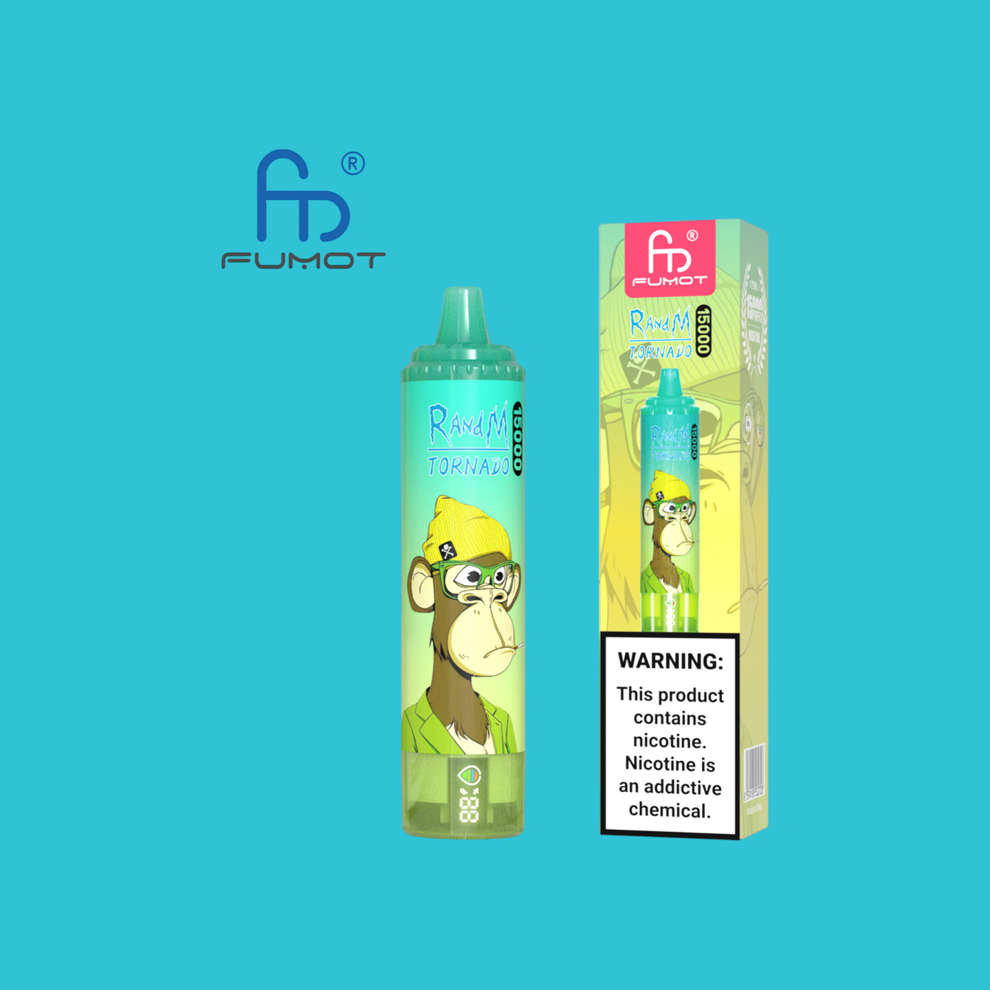 Randm Tornado 15000 - Lemon Lime DE-Vapes Randm Tornado 15000 - Lemon Lime DE-Vapes