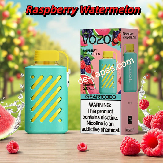 Raspberry Watermelon Vozol Gear 10000 Puffs  