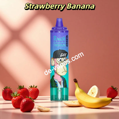 Strawberry Banana RandM Tornado 15000 Puffs