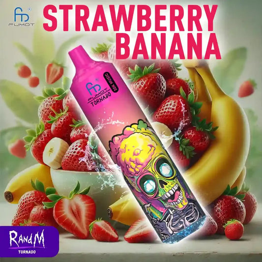 RandM Tornado 30000 Strawberry Banana