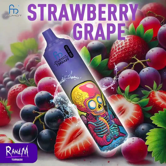 RandM Tornado 30000 Puffs -  Strawberry Grape