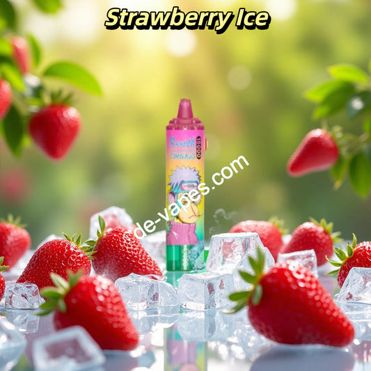 Strawberry Ice Randm Tornado 15000 Puffs