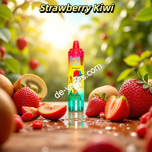 Strawberry Kiwi Randm Tornado 15000 Puffs 