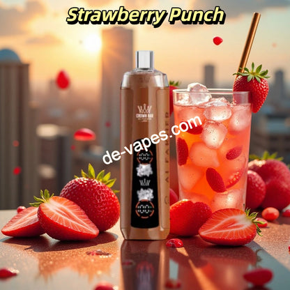 Strawberry Punch Al Fakher Crown Bar 8000