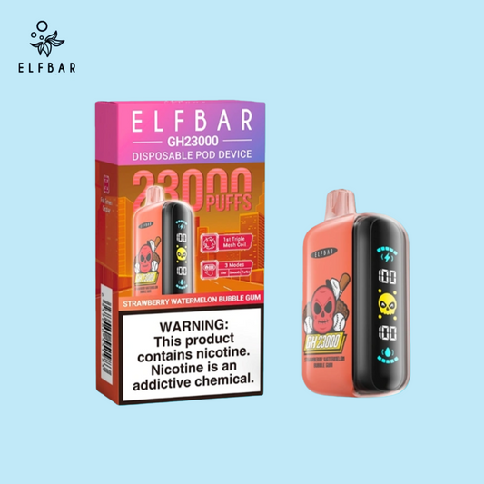 Strawberry Watermelon Bubble Gum ELFBAR GH23000 