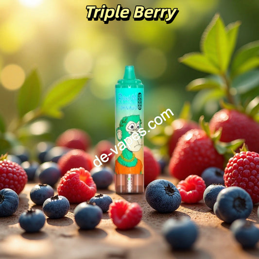 Triple Berry Randm Tornado 15000 Puffs 