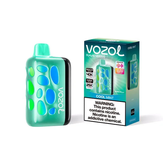 Vozol Rave 40000 Dual-Mode-Einweg-E-Zigarette - Cool Mint