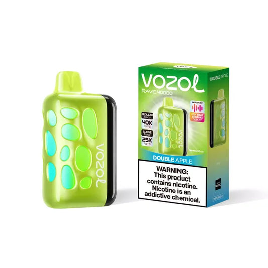 Vozol Rave 40000 Puffs - Double Apple