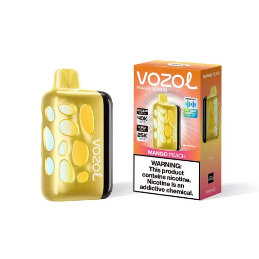 Vozol Rave 40000 Vape - Mango Peach