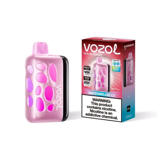 Vozol Rave 40000 Puffs - Watermelon On Ice