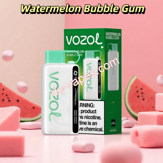 Watermelon Bubble Gum Vozol 12000 Einweg-E-Zigarette