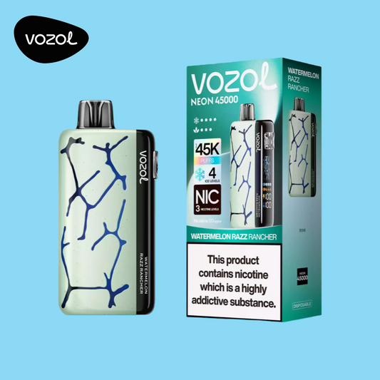 Vozol Neon 45K Watermelon Razz Rancher