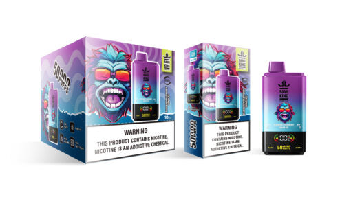 Bang King 50000 puffs - Blueberry Raspberry/Grape Ice