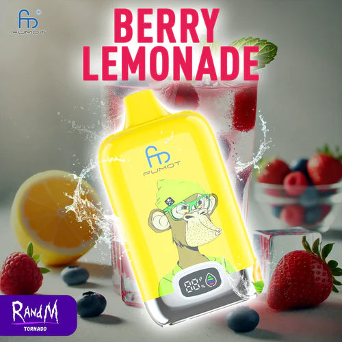 RandM Tornado Vape 12000 Berry Lemonade