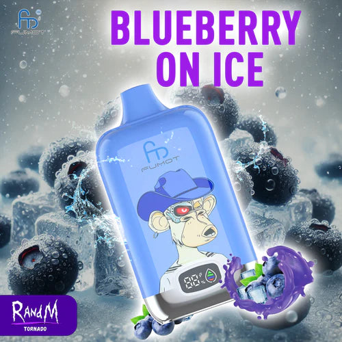 RANDM Digital Box 12000 - Blueberry on Ice