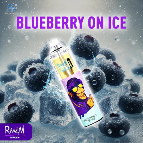 RandM Tornado Vape 7000 - Blueberry on Ice