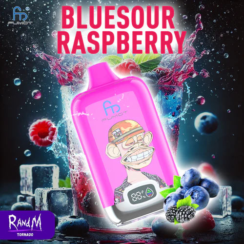 RandM Digital Box 12000 Puffs Bluesour Raspberry