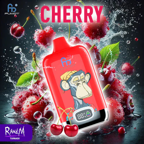 Randm Tornado Vape Digital Box 12000-Cherry