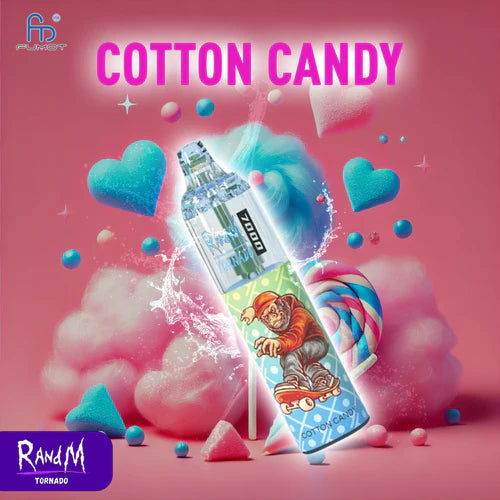 RandM Tornado 7000 Puffs - Cotton Candy