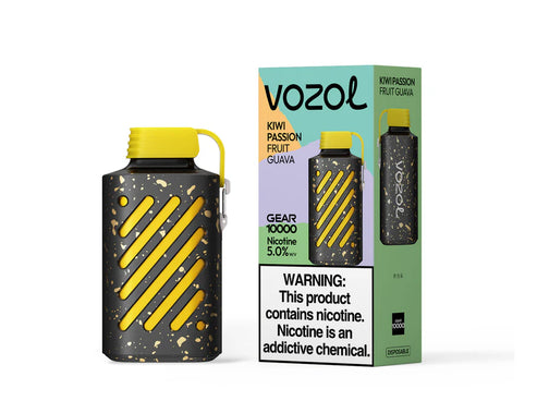 Vozol Gear 10000 Puffs Kiwi Passion Fruit Guava