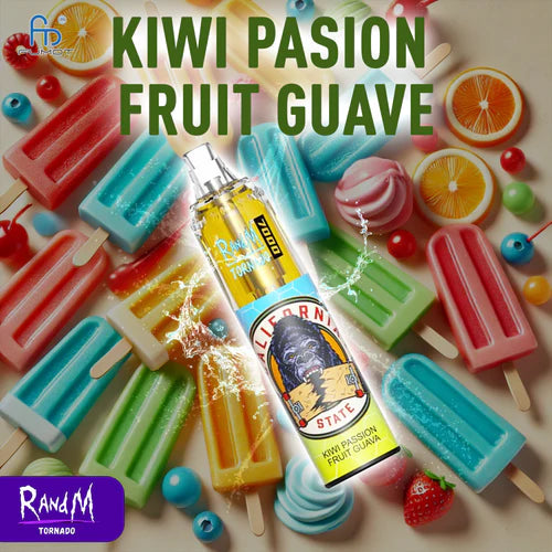 RandM Tornado 7000 Puffs - Kiwi Passion Fruit Guava