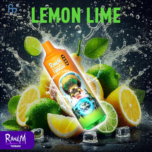 RandM Tornado 9000 Puffs - Lemon Lime