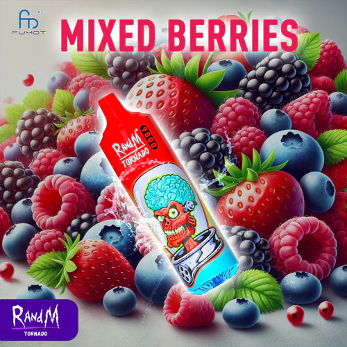 RandM Tornado 9000 Vape - Mixed Berries