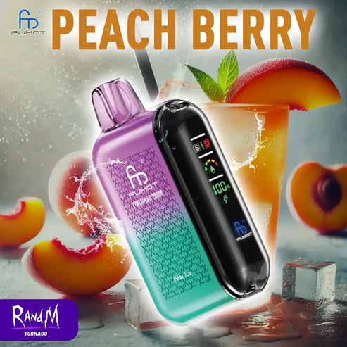RandM Tornado 20000 Vape - Peach Berry