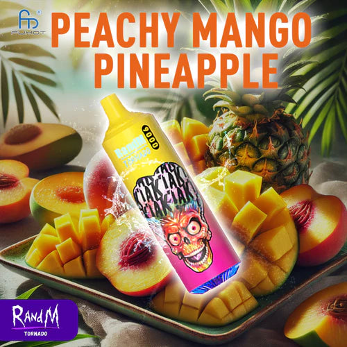 RandM Tornado 9000 - Peachy Mango Pineapple