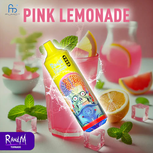 RandM Tornado 9000 Vape - Pink Lemonade