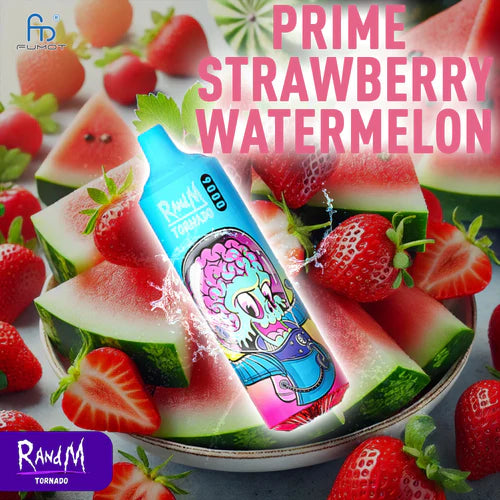 RandM Tornado 9000-Prime Strawberry Watermelon