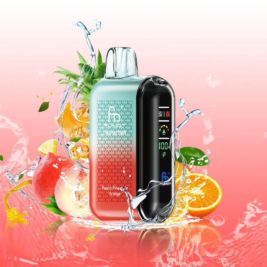 RandM Tornado 20000 Puffs  - Peach Pineapple Orange