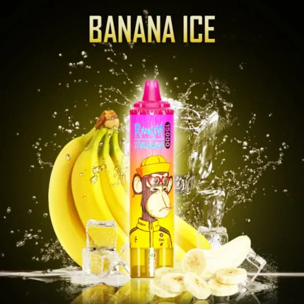 RandM Tornado Vape 15000 Puffs Banana Ice