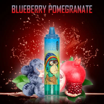randm tornado Vape 15000 Puffs - blueberry pomegranate